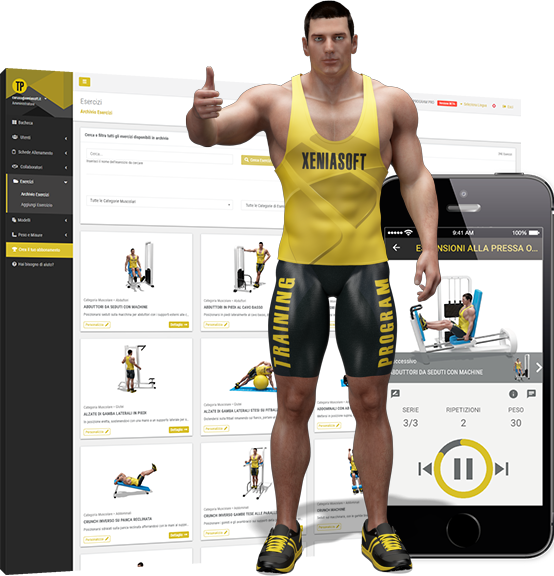 App Palestre Allenamento Training Program PRO